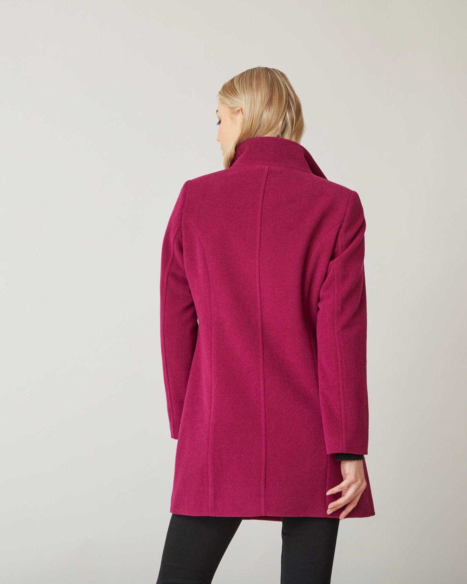 Sophisticate A-Line Wool Jacket